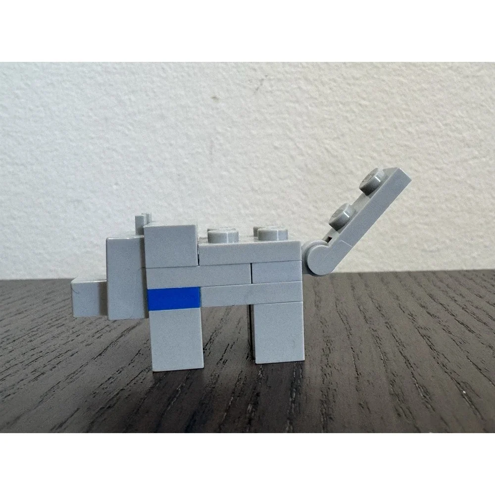 Lego minecraft wolf